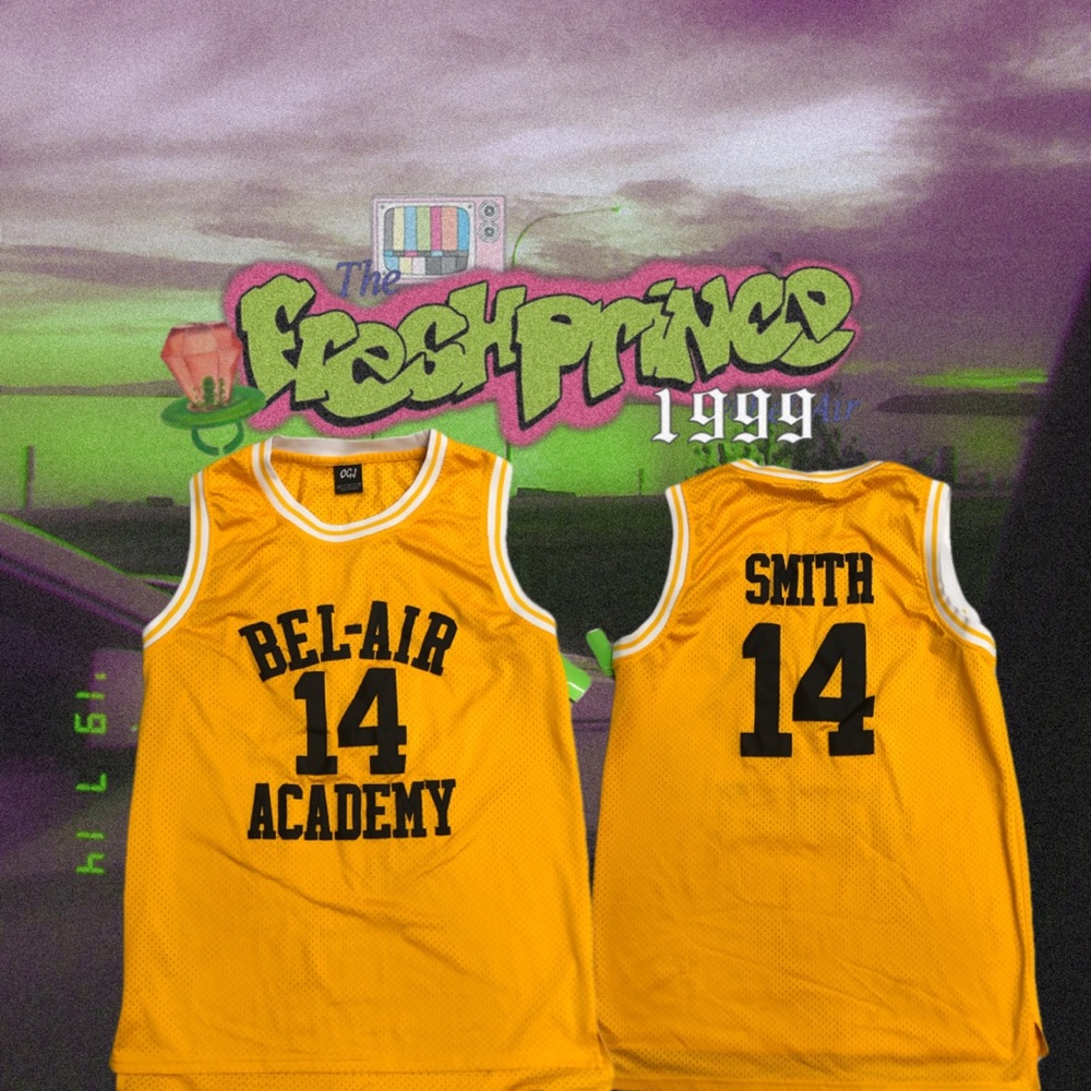 Vintage 1999 Mens Bel-Air Academy Will Smith Jersey ( Fresh Prince )